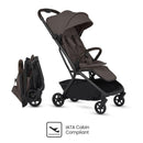 Silver Cross - Nia Compact Travel Stroller, Chocolate Image 1