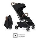 Silver Cross - Nia Compact Travel Stroller, Onyx Black Image 1