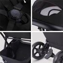 Silver Cross - Nia Compact Travel Stroller, Onyx Black Image 2
