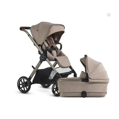 Silver Cross - Reef 2 Multi-Terrain Modular Stroller + Bassinet Bundle, Frappe-