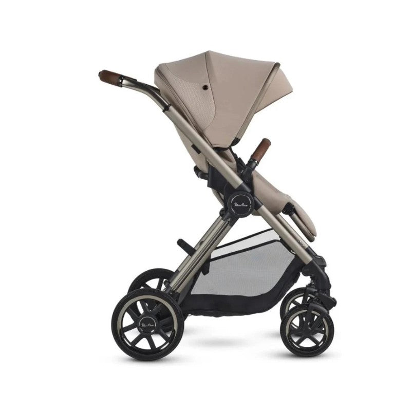 Silver Cross - Reef 2 Multi-Terrain Modular Stroller + Bassinet Bundle, Frappe-