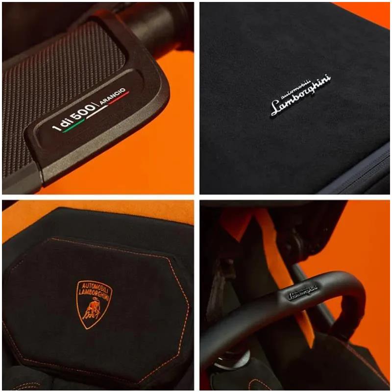 Silver Cross - Reef Automobili Lamborghini Arancio Stroller & Bassinet Image 2
