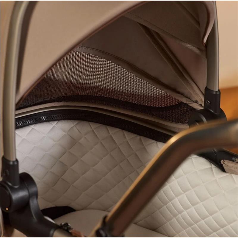 Silver Cross Reef First Bed Folding Bassinet, Frappe