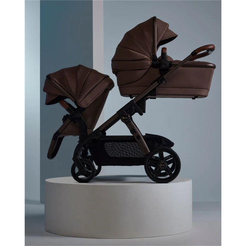 Silver Cross - Wave 3 Complete - Seat, Bassinet, & Tandem - Caramel Image 2