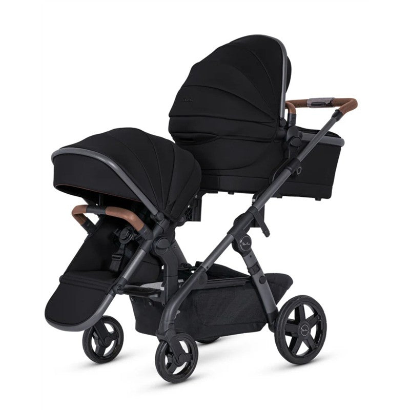 Silver Cross - Wave 3 Complete - Seat, Bassinet, & Tandem - Licorice Image 2