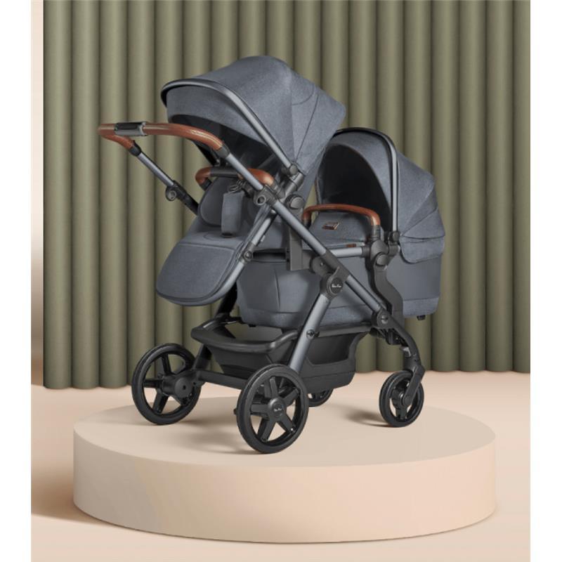 Silver Cross - Wave Single-to-Double Stroller, Lunar Image 5