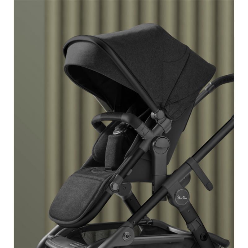Silver Cross Wave Baby Stroller | Single to Double Stroller, Onyx Image 3