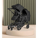 Silver Cross - Wave Single-to-Double Stroller, Onyx Image 8