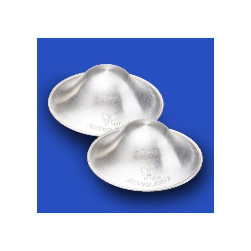 Silveranna® 925 Silver Nipple Shields - Xl (With Case) Image 1