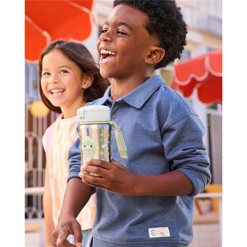 Skip Hop 12 oz Toddler Sippy Cup with Straw, Besties Squad Dino Image 3