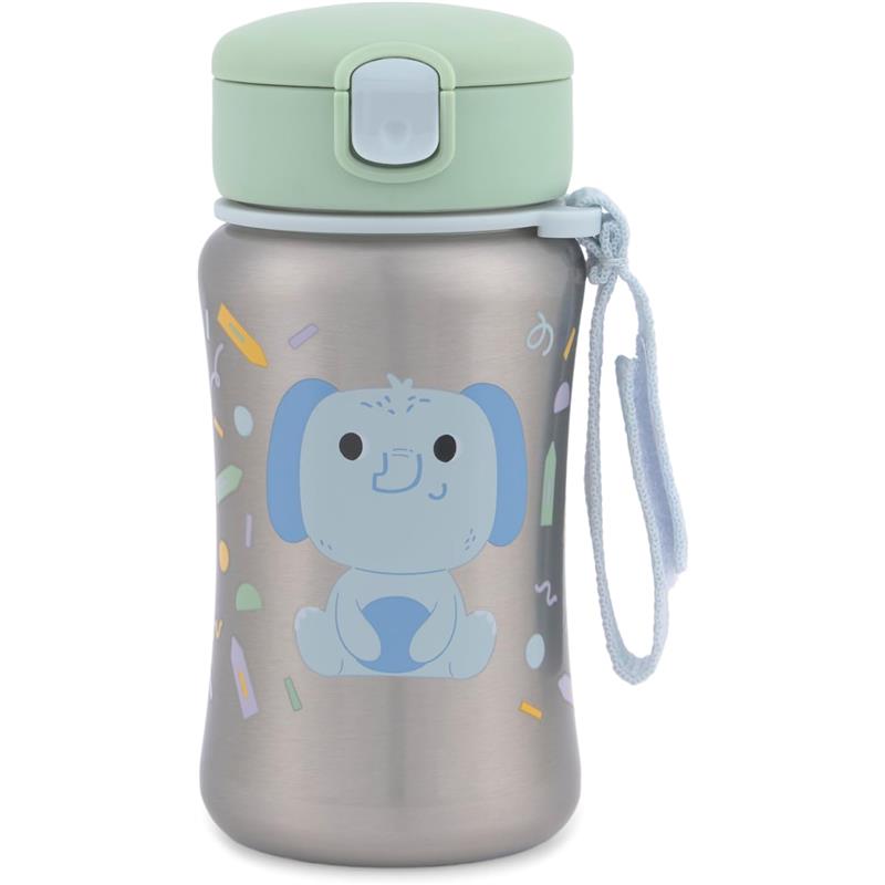 Skip Hop 12oz Toddler Sippy Cup with Straw, Besties Squad Elephant Image 2