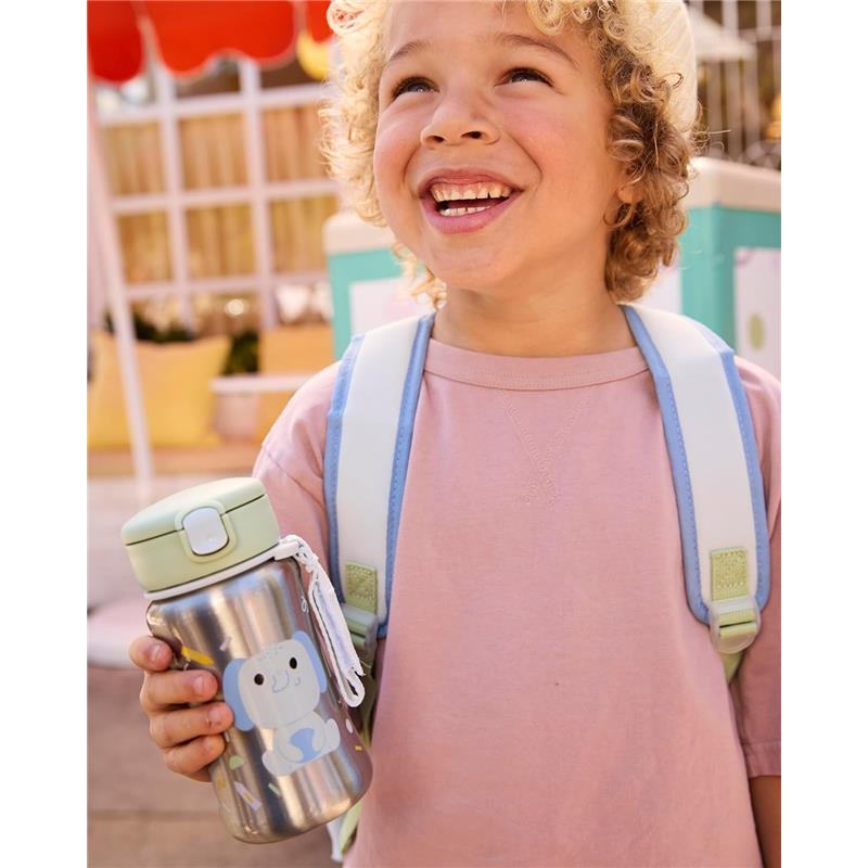 Skip Hop 12oz Toddler Sippy Cup with Straw, Besties Squad Elephant Image 3