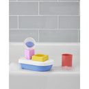 Skip Hop 6Pk Baby Bath Toy STEM Learning & Play Stacking Boat Set Image 4