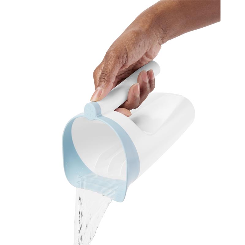 Skip Hop - Baby Bath Rinse Cup Wave Tear Free Waterfall Rinser White Image 4