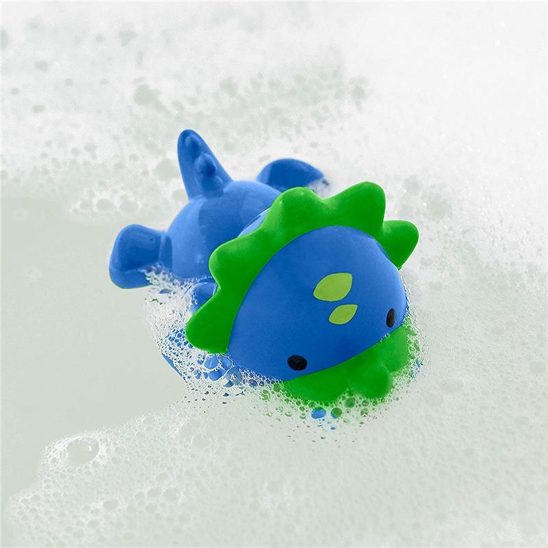 Skip Hop Baby Bath Toy Light-Up Dino, Green/Blue Image 3