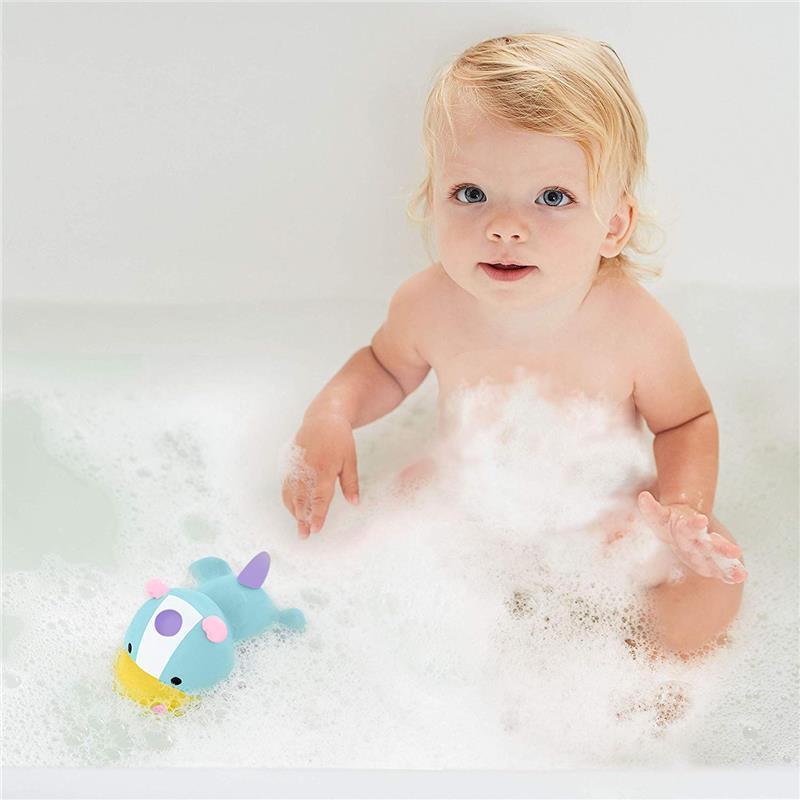 Skip Hop Baby Bath Toy Light-Up Unicorn, Multicolor Image 6