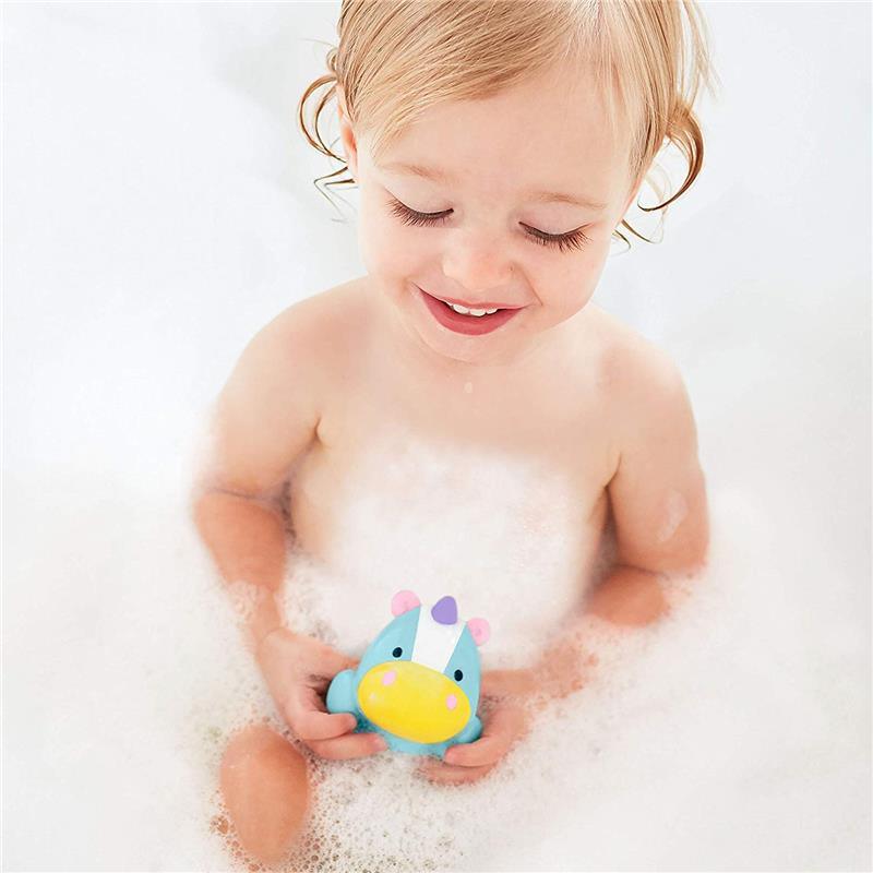 Skip Hop Baby Bath Toy Light-Up Unicorn, Multicolor Image 9