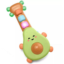 Skip Hop Baby Musical Toy Farmstand Rock-A-Mole Guitar, Green Image 1