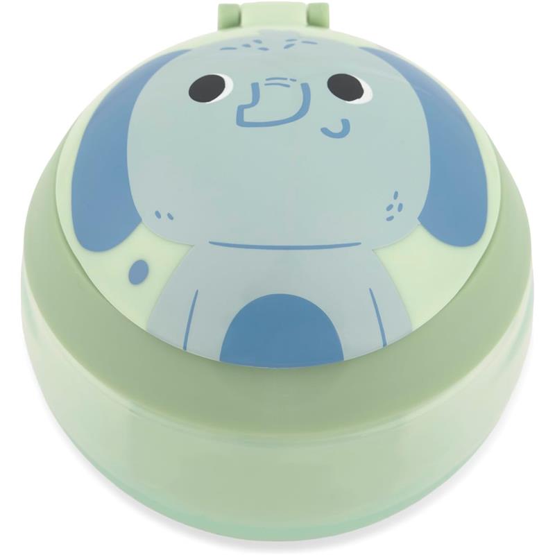 Skip Hop Baby Snack Container Mealtime Snack Cup, Besties Squad Elephant Image 2