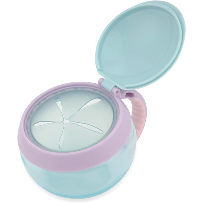 Skip Hop Baby Snack Container Mealtime Snack Cup, Besties Squad Unicorn Image 3