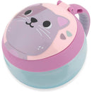 Skip Hop Baby Snack Container Mealtime Snack Cup, Cat Image 1