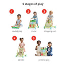 Skip Hop Baby Walker 5-in-1 Sit to Stand Convertible, Farmstand Image 6