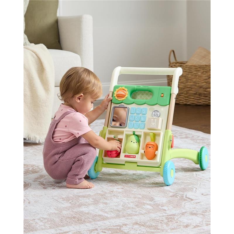 Skip Hop Baby Walker 5-in-1 Sit to Stand Convertible, Farmstand Image 7