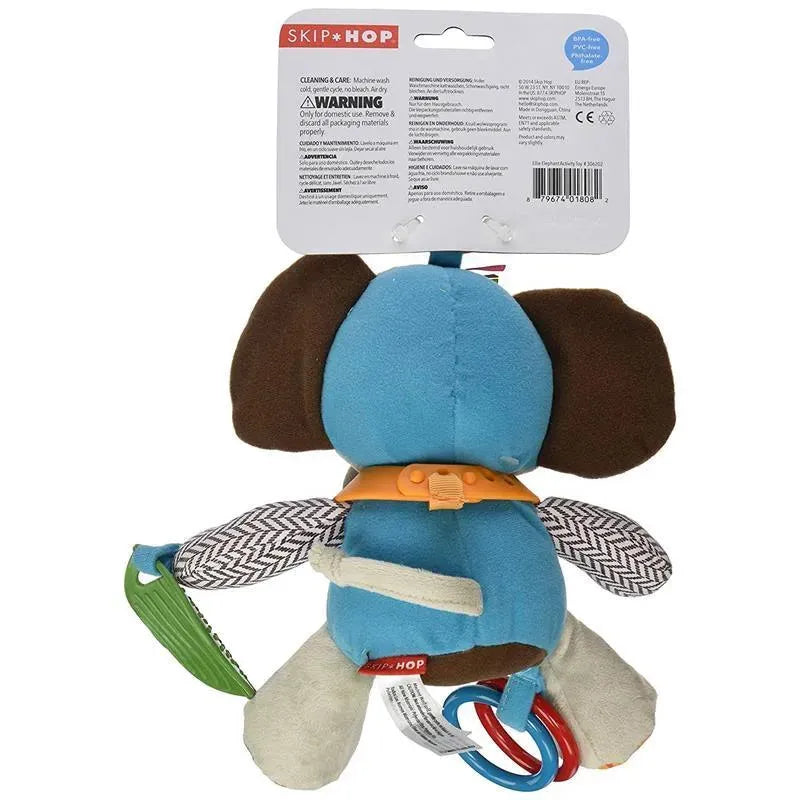 Skip Hop Bandana Buddies Stroller Toy, Elephant