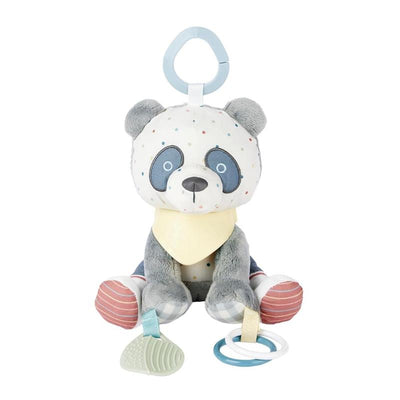 Skip Hop Bandana Buddies Soft Textured Baby Activity, Panda Image 1