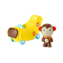 Skip Hop - Car Plane Toy with Monkey Figurine, Zoo Crew Image 1