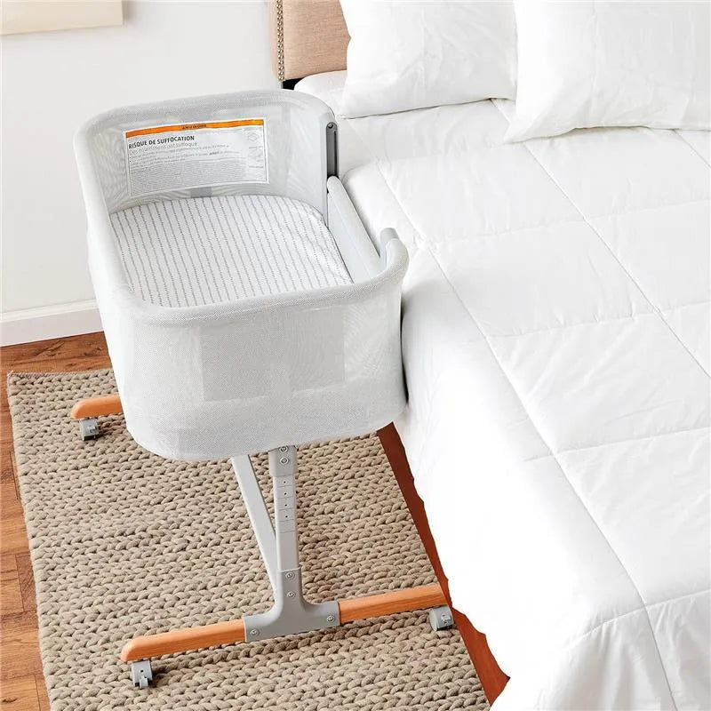 Skip Hop Baby Bassinet, Cozy Up 2-in-1 Bedside Sleeper Bassinet, G