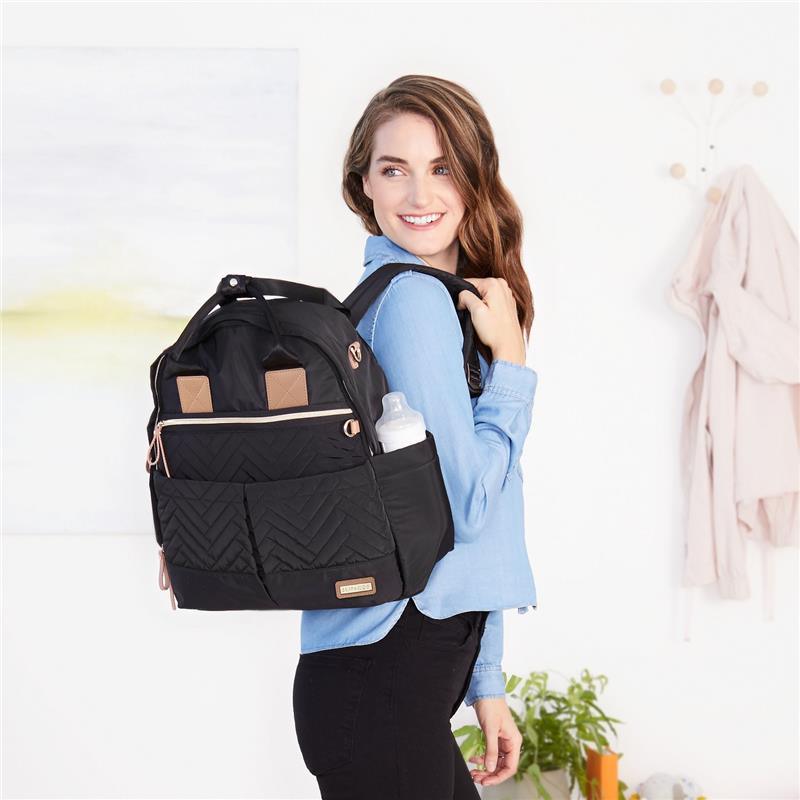 Skip Hop - Diaper Backpack Set, Black Image 6