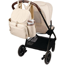 Skip Hop Diaper Bag Backpack with Portable Changing Pad, Forma Next Oat Image 2