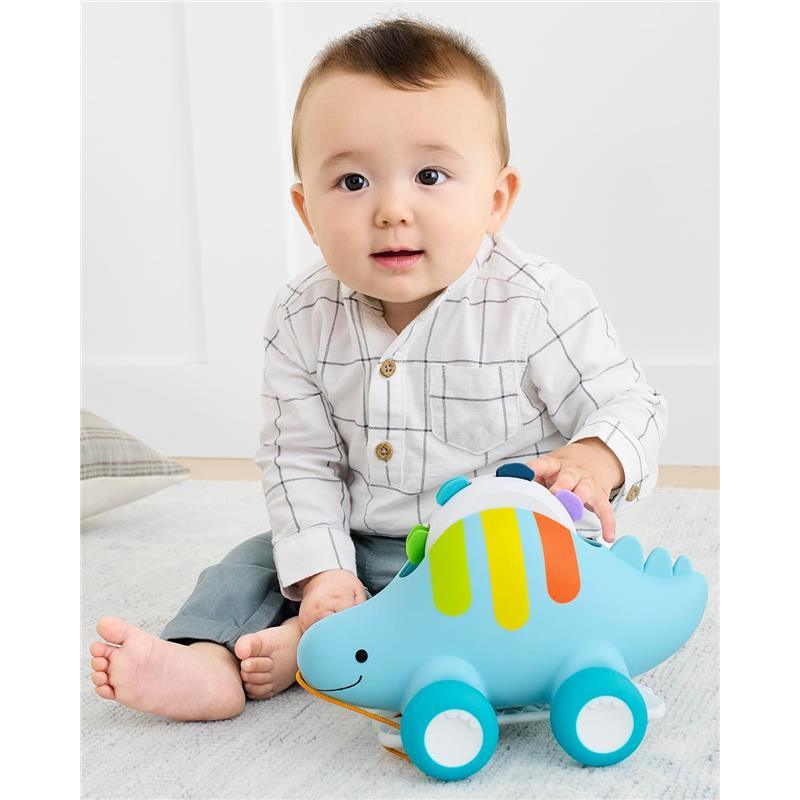 Skip Hop - Dinosaur Pull Along Baby Musical Toy, 3-in-1 Image 10