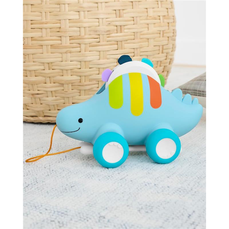 Skip Hop - Dinosaur Pull Along Baby Musical Toy, 3-in-1 Image 5