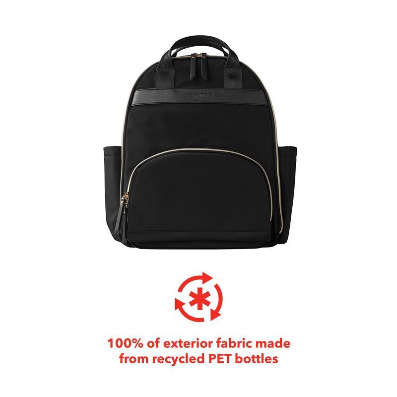 Skip Hop - Envi Luxe Backpack Diaper Bag, Black Image 2