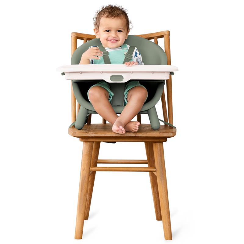 Skip Hop EON Baby High Chair 4-in-1 Convertible High Chair, Thyme Image 5