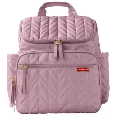 baby diaper travel backpack Signature Bag Pearl White With 18 pockets 2-in-1 Travel Crib Multi-Use Diaper