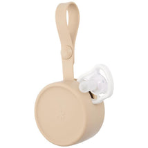 Skip Hop - Grab & Go Silicone Pacifier Holder, Oat Image 2