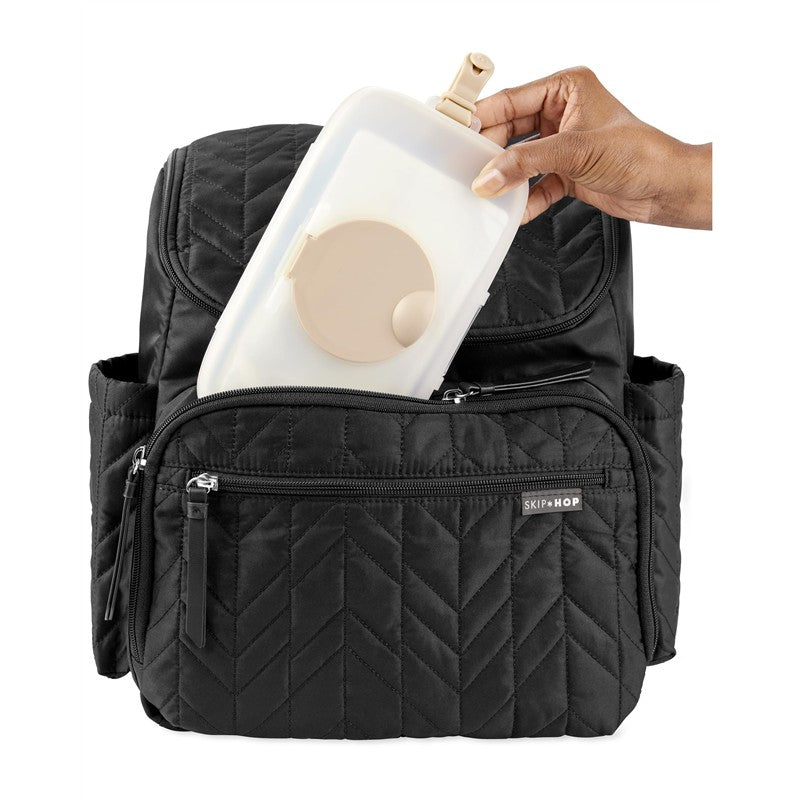 Skip Hop Grab & Go Wipes Case - Oat Image 4