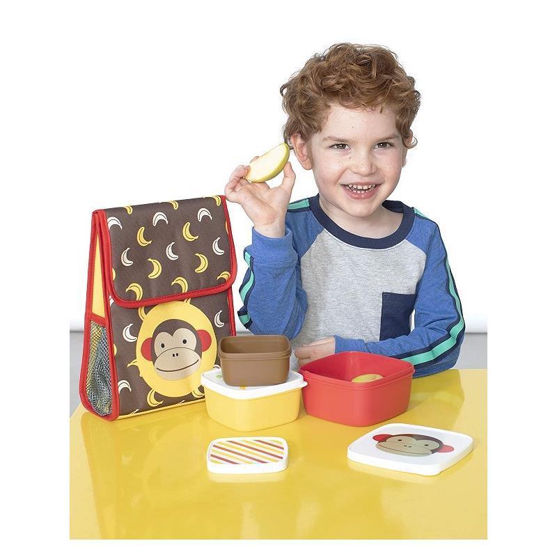 Skip Hop Kids Snack Box Set,Monkey Image 7