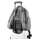 Skip Hop Luna Diaper Bag Backpack with Portable Changing Pad, Heather Grey Image 6