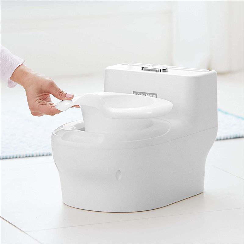 Skip Hop - Made For Me Training Toilet Potty, White Image 3