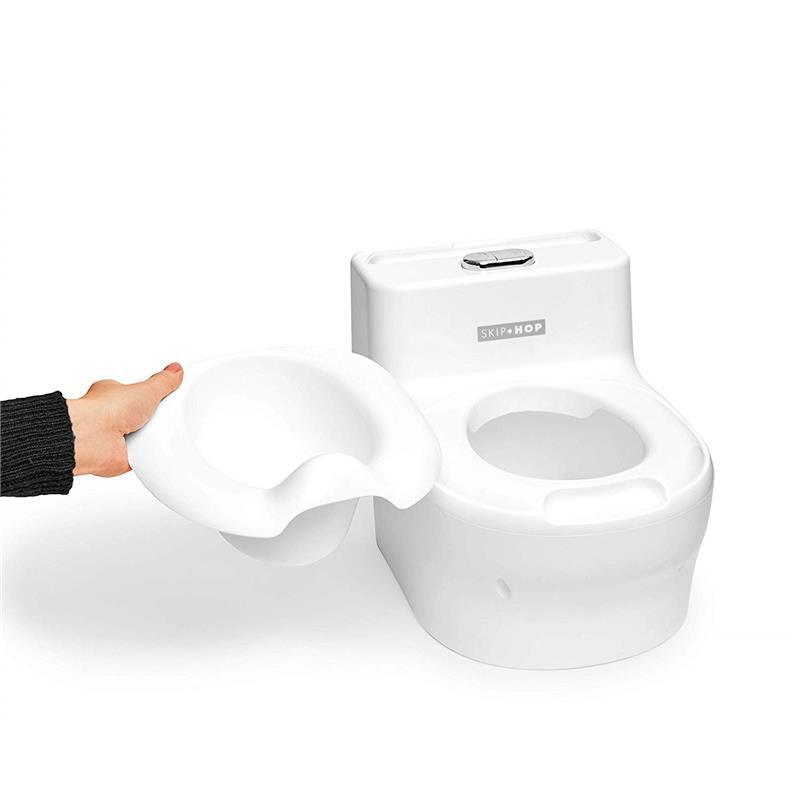 Skip Hop - Made For Me Training Toilet Potty, White Image 4