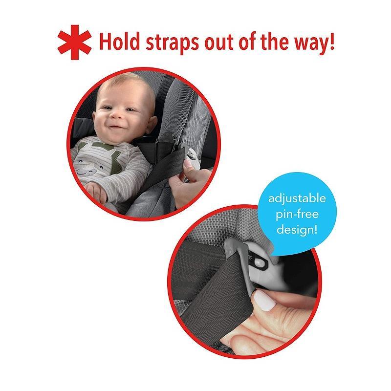 Skip Hop Magnetic Car Seat Harness For Kids, 2Pk Image 3