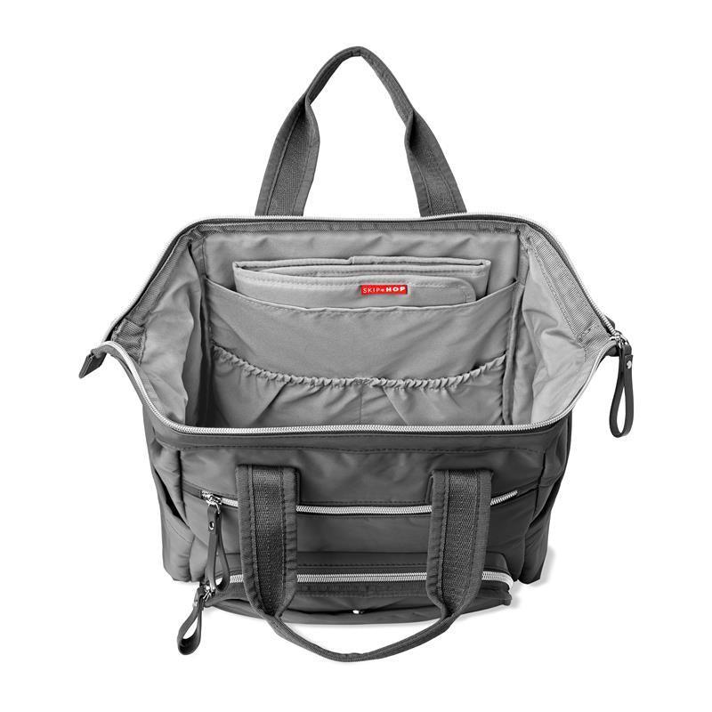 Skip Hop - Mainframe Baby Diaper Bag Backpack, Charcoal Image 3
