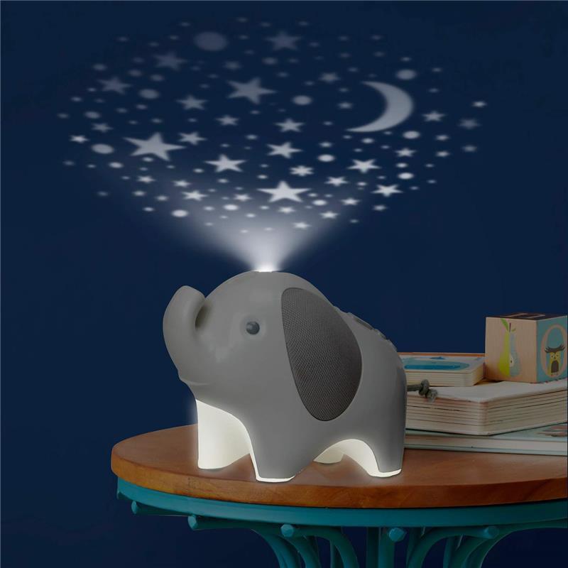 Skip Hop - Moonlight & Melodies Nightlight Soother - Elephant Image 2