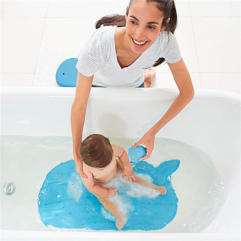 Skip Hop - Non Slip Moby Blue Bath Mat Image 6