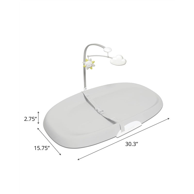 Skip Hop Nursery Style Wipe-Clean Changing Pad - Grey Image 5