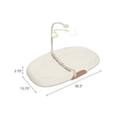 Skip Hop Nursery Style Wipe-Clean Changing Pad - Oat Image 6